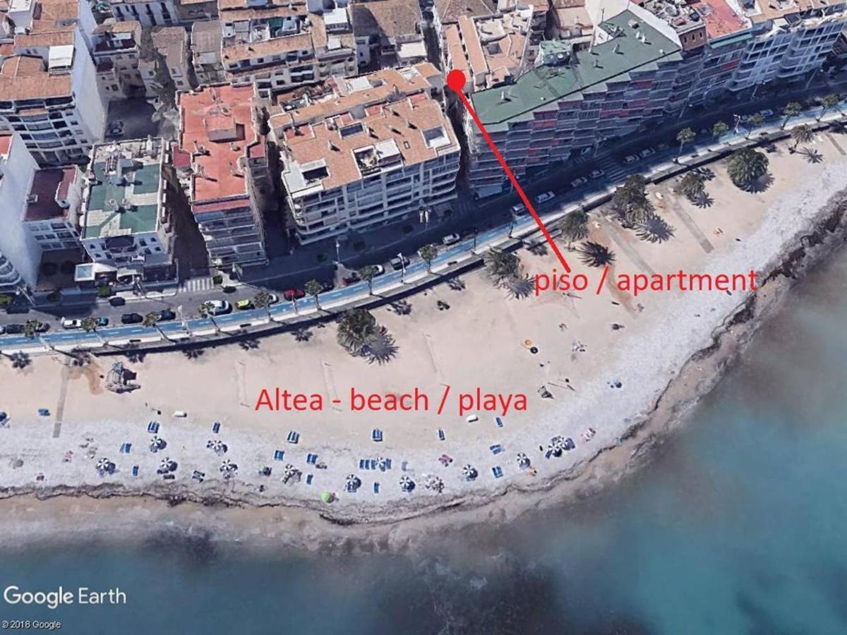 50 Meters To Beach! Ac - Wifi -Near City Center Алтеа Екстер'єр фото